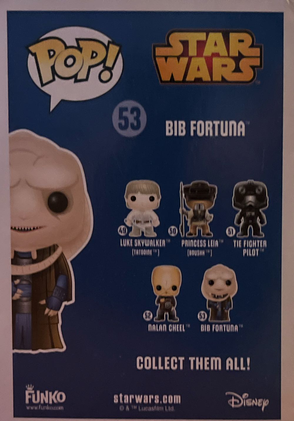 Bib Fortuna - Star Wars vinyl figure collectible [Barcode 849803057121] - Main Image 3