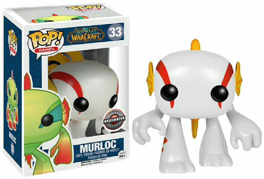 Murloc: White - World of Warcraft vinyl figure collectible [Barcode 849803056179] - Main Image 2