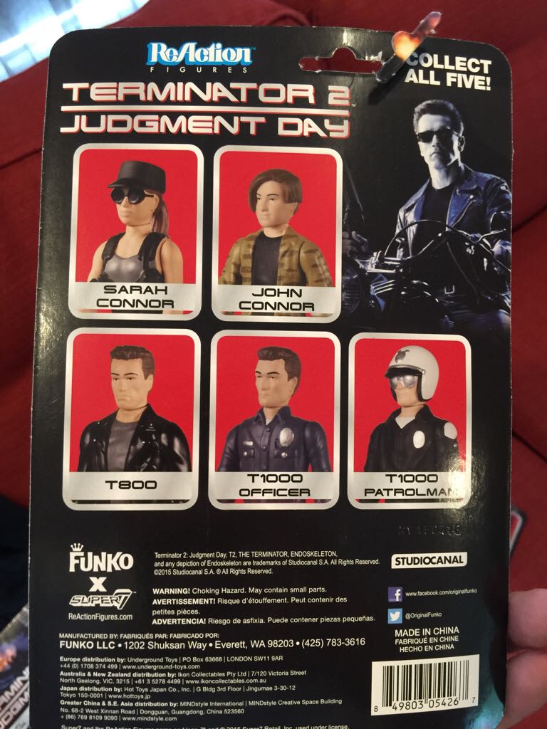 T1000 - Terminator vinyl figure collectible [Barcode 849803054267] - Main Image 2