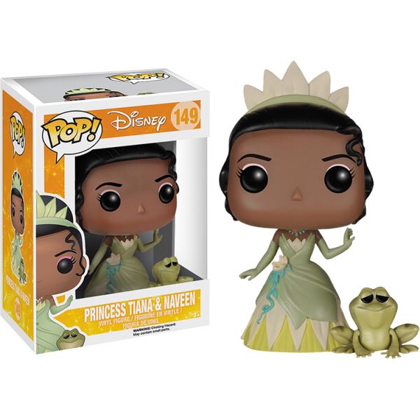 Princess Tiana and Naveen - Princess and the Frog vinyl figure collectible - Main Image 2