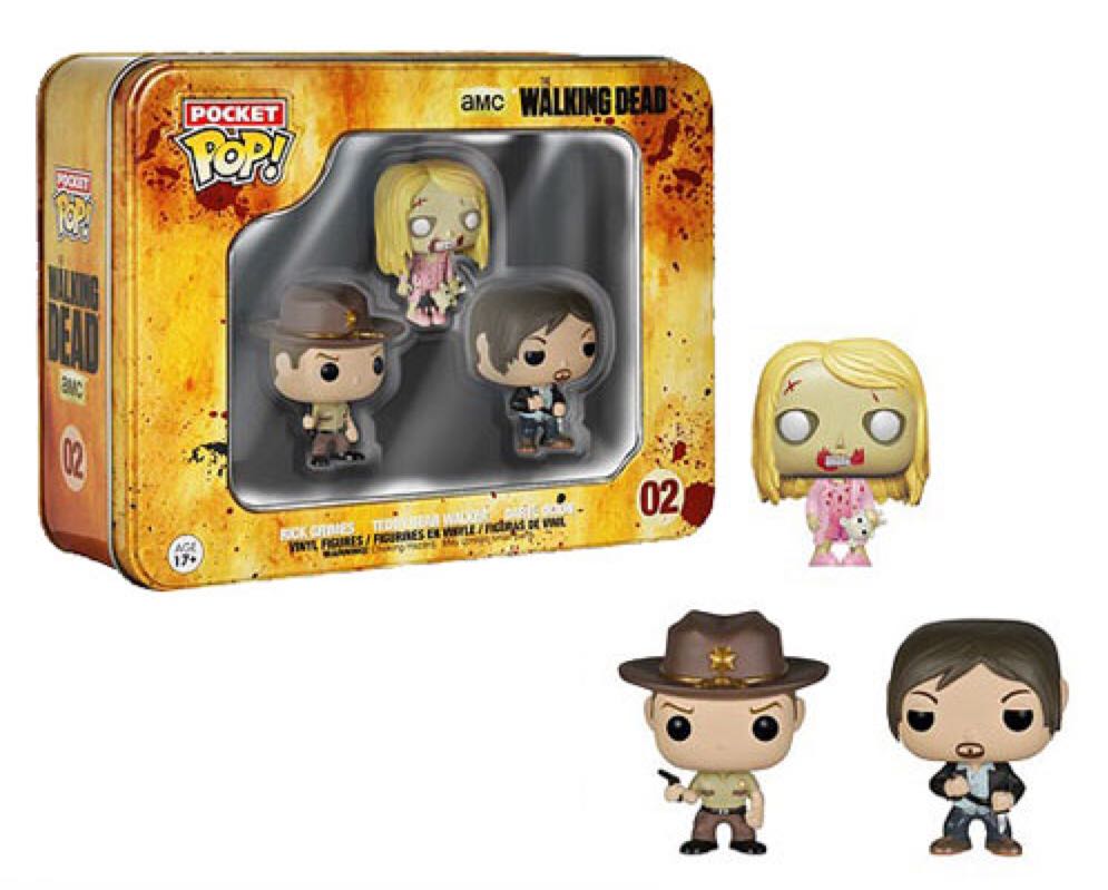Rick Grimes, Teddy Bear Walker, Daryl Dixon - The Walking Dead vinyl figure collectible [Barcode 849803047993] - Main Image 2