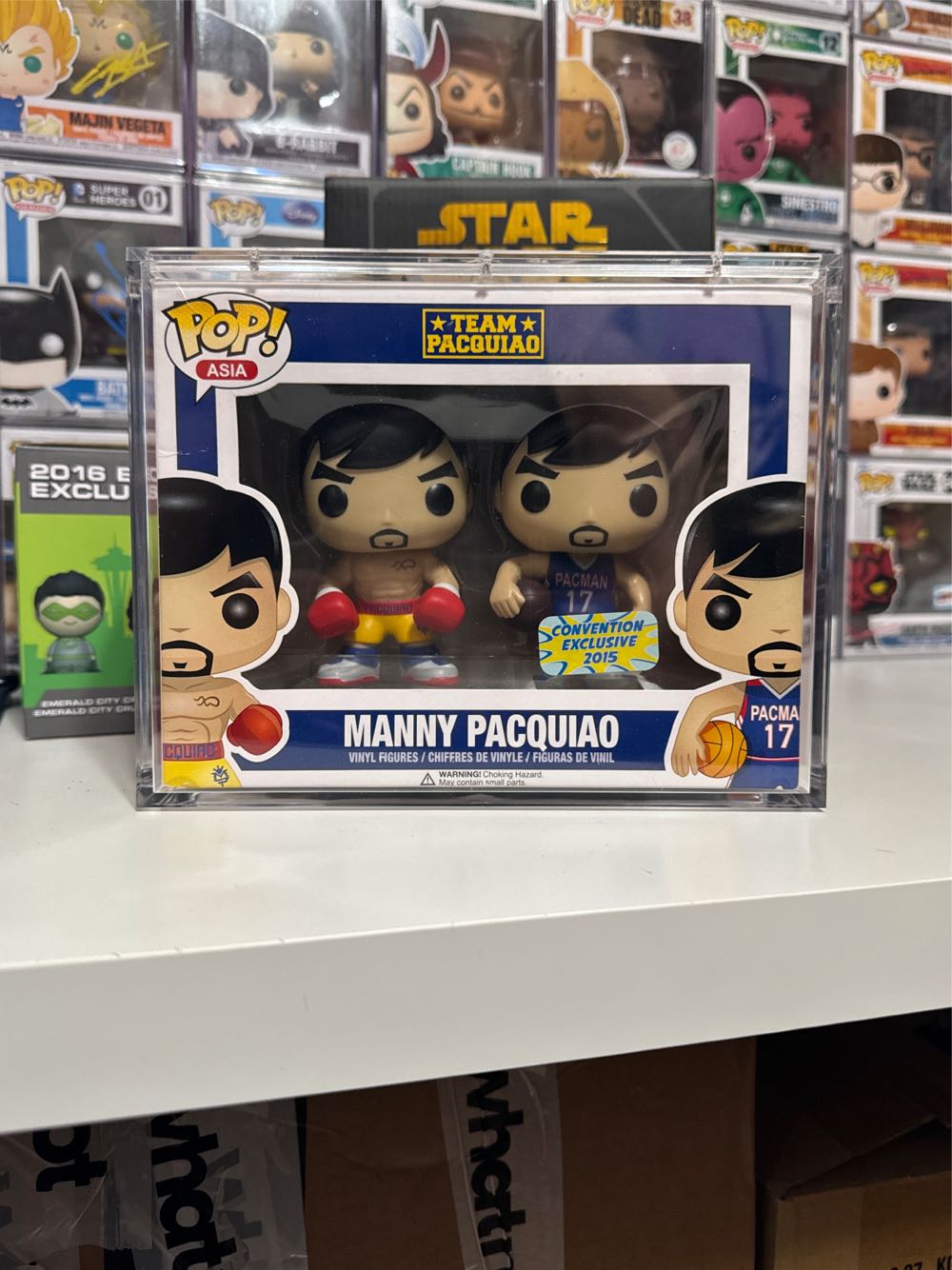 Manny Pacquiao (2 Pack)  vinyl figure collectible [Barcode 846626011385] - Main Image 2