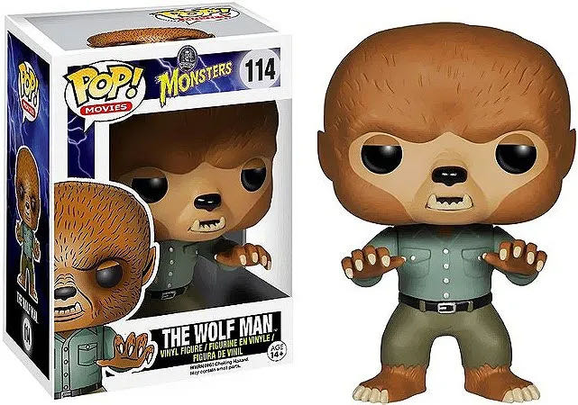 The Wolf Man (Flocked) - Universal Monsters vinyl figure collectible [Barcode 849803043841] - Main Image 3