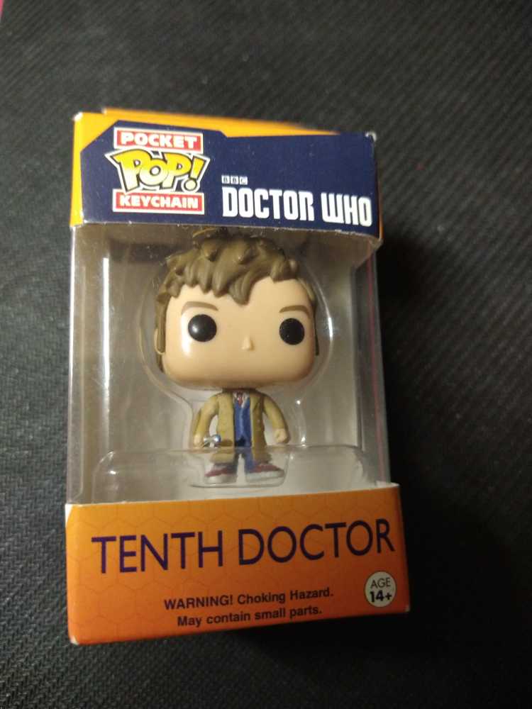 Pocket Pop! Keychain - 10th Doctor