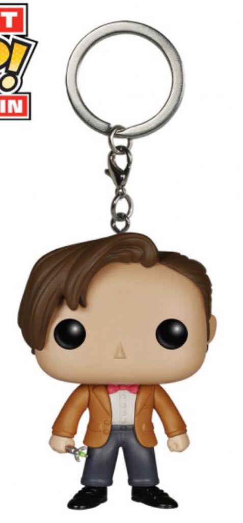 Doctor Who - Eleventh Doctor Pocket Pop Keychain - Doctor Who vinyl figure collectible [Barcode 849803049935] - Main Image 2