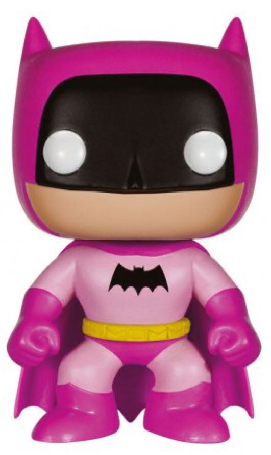 DC #01- Batman (Pink) - DC Universe vinyl figure collectible - Main Image 2
