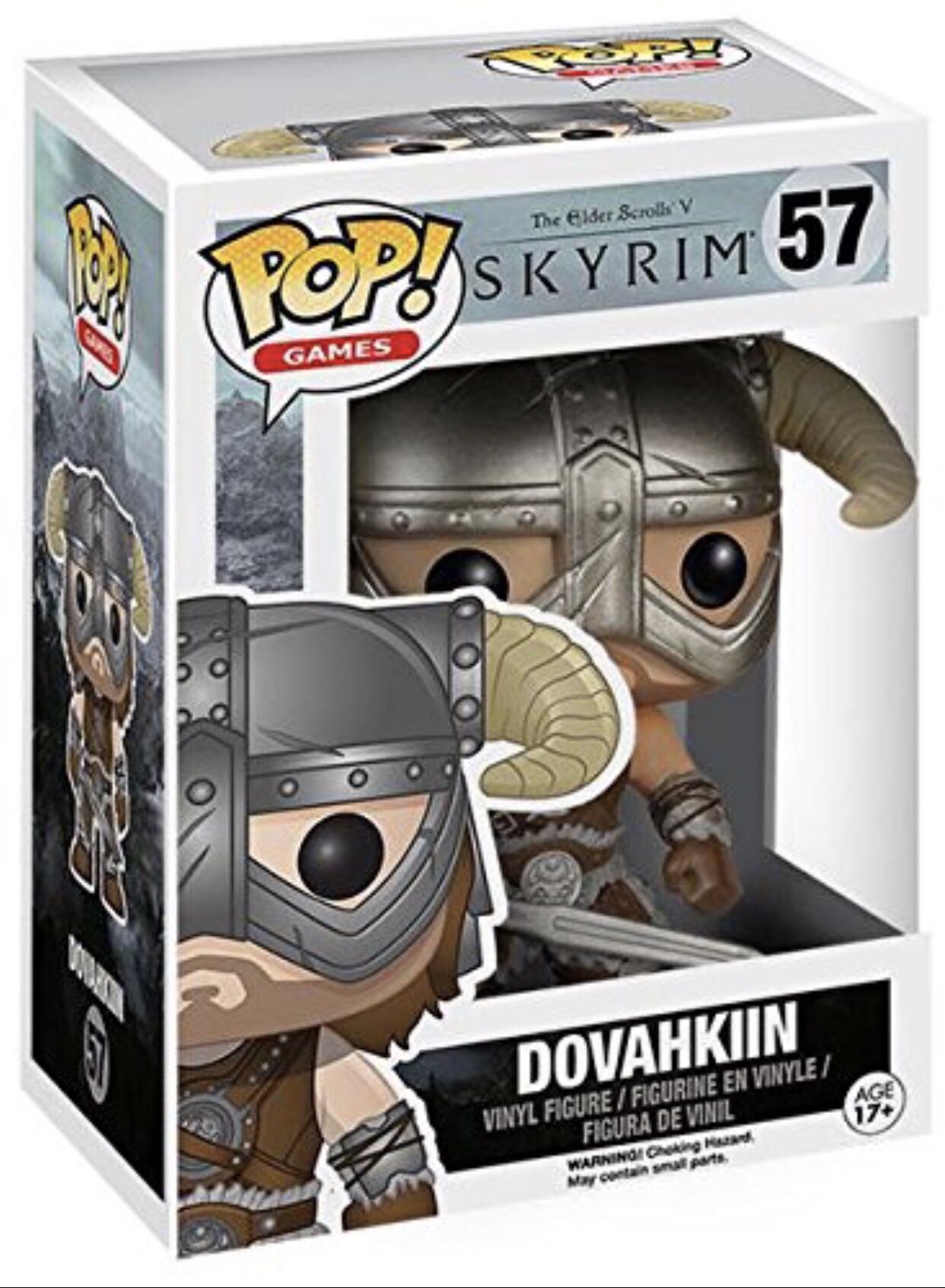Dovahkiin - The Elder Scrolls vinyl figure collectible [Barcode 849803052423] - Main Image 3