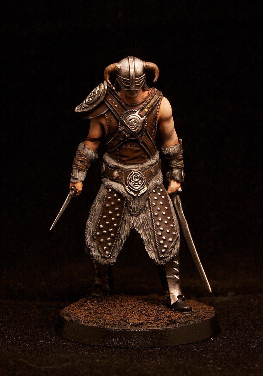 Dovahkiin - The Elder Scrolls vinyl figure collectible [Barcode 849803052423] - Main Image 4