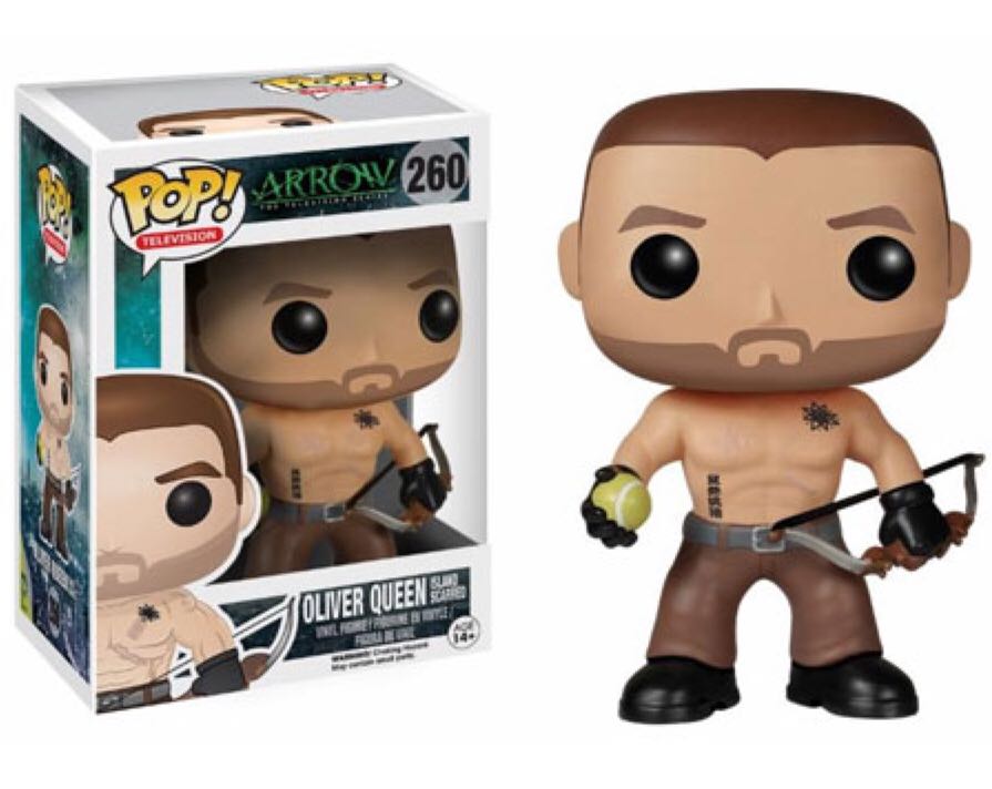 Oliver Queen [Island Scarred] - Arrow vinyl figure collectible [Barcode 849803059064] - Main Image 2