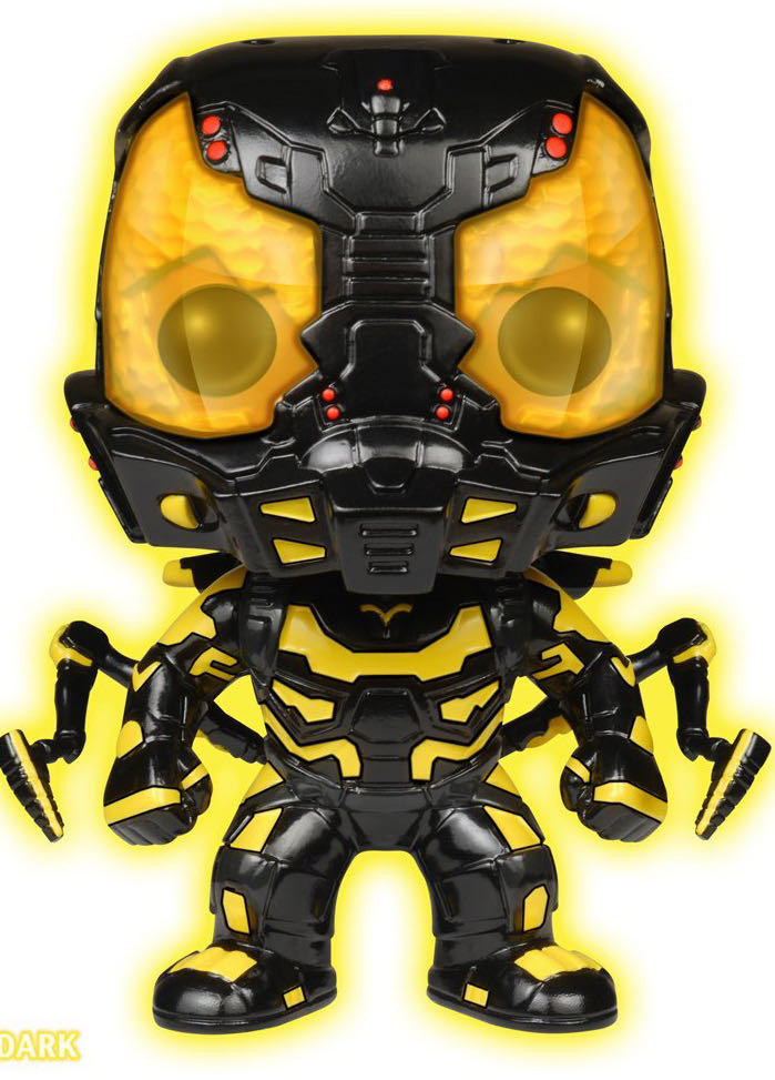 Yellowjacket (Glow in the Dark) $13-$16 - Marvel Universe vinyl figure collectible [Barcode 849803062033] - Main Image 3