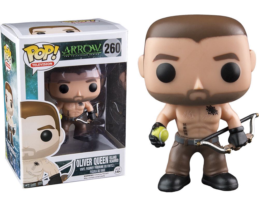Oliver Queen (Island Scarred) - Arrow vinyl figure collectible - Main Image 2