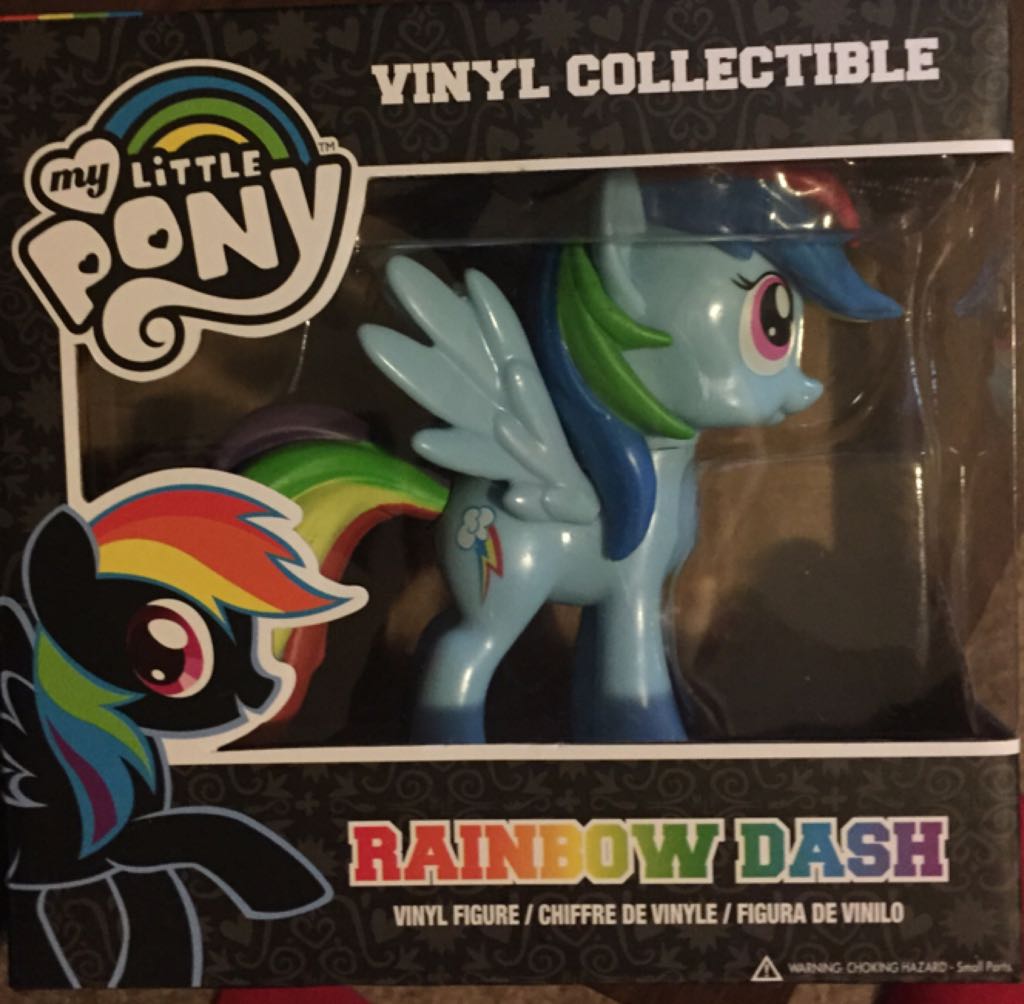 Rainbow Dash Vinyl Collectible - My Little Pony vinyl figure collectible [Barcode 830395029139] - Main Image 2