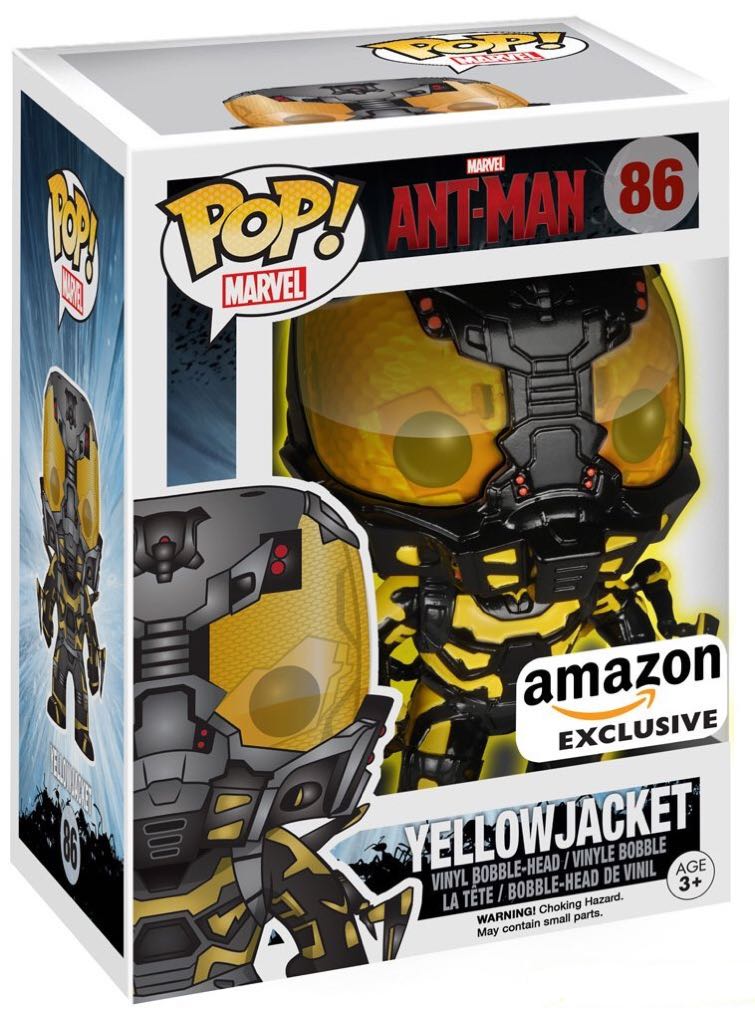 yellow jacket  vinyl figure collectible [Barcode 2112210298677] - Main Image 2