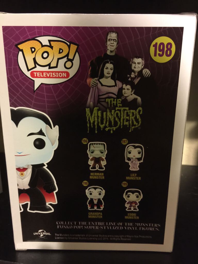 Grandpa Munster - The Munsters vinyl figure collectible [Barcode 849803042462] - Main Image 2