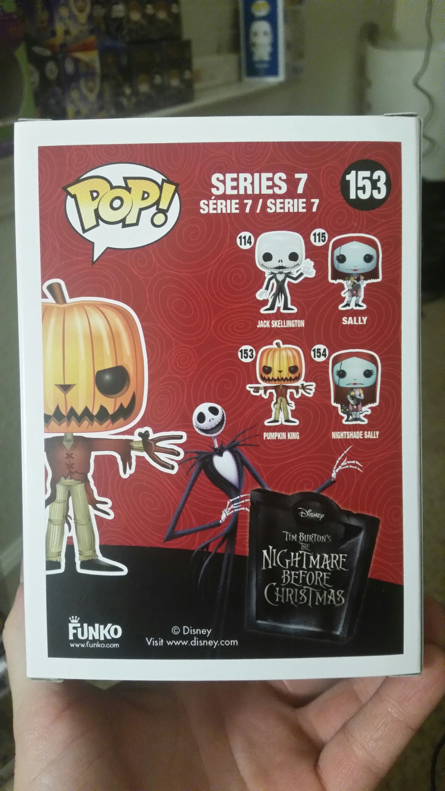 Pumpkin King - The Nightmare Before Christmas vinyl figure collectible - Main Image 2