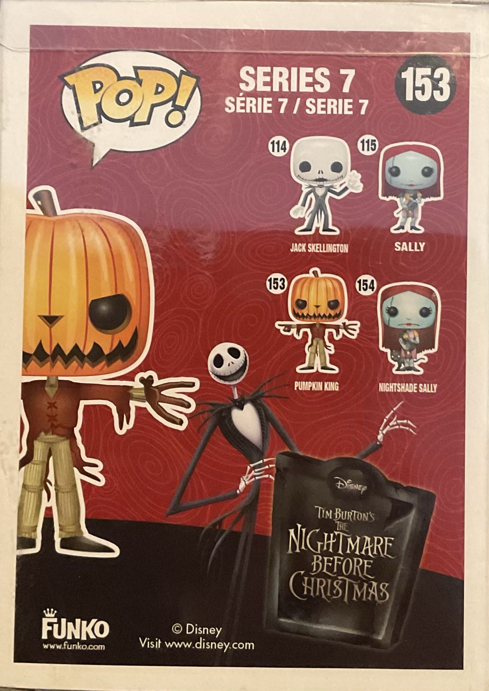 Pumpkin King - The Nightmare Before Christmas vinyl figure collectible - Main Image 4