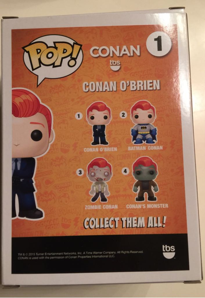 Conan O’Brien - Conan O’Brien vinyl figure collectible [Barcode 849803062934] - Main Image 2