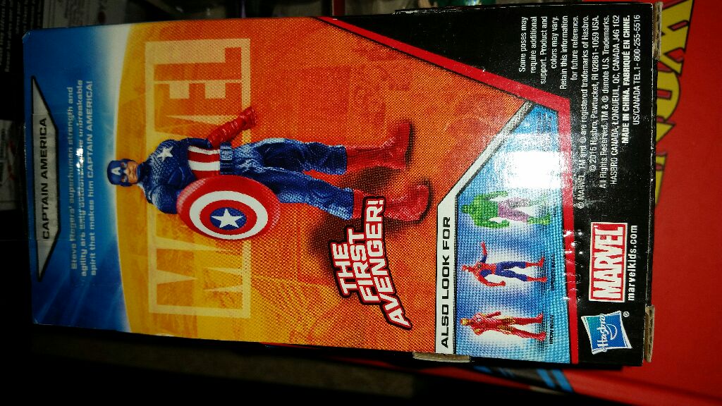 marvel captain america  vinyl figure collectible [Barcode 630509307098] - Main Image 2