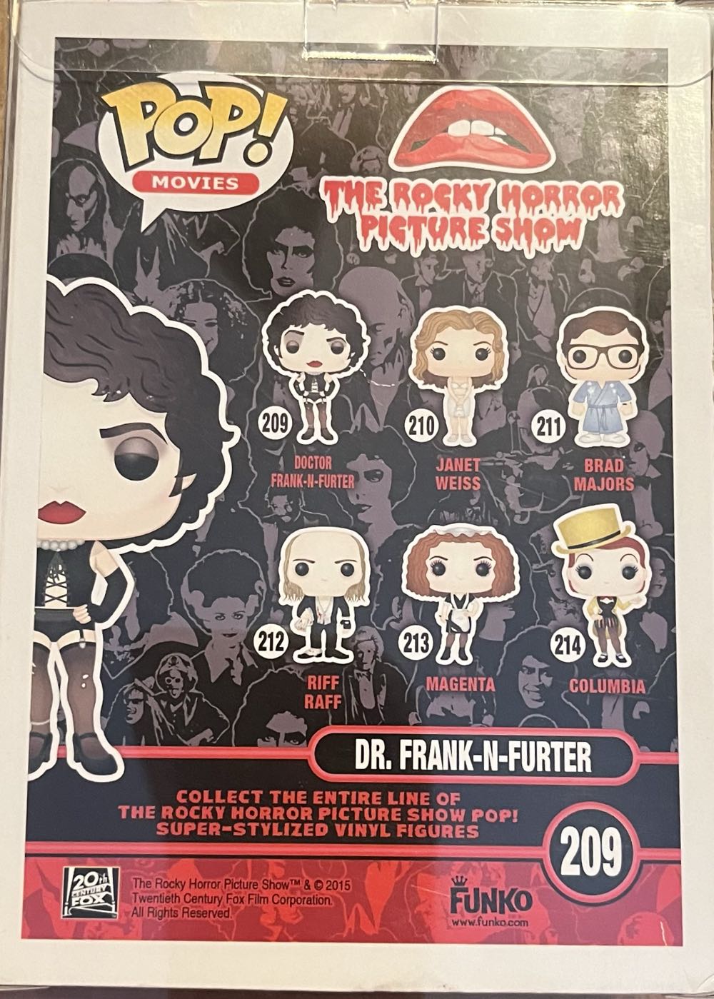 Dr Frank-N-Furter - The Rocky Horror Picture Show vinyl figure collectible [Barcode 849803051556] - Main Image 4