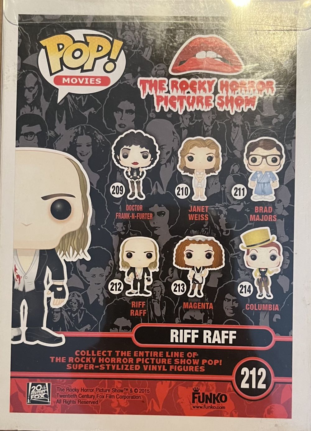 Riff Raff - The Rocky Horror Picture Show vinyl figure collectible [Barcode 849803051563] - Main Image 4