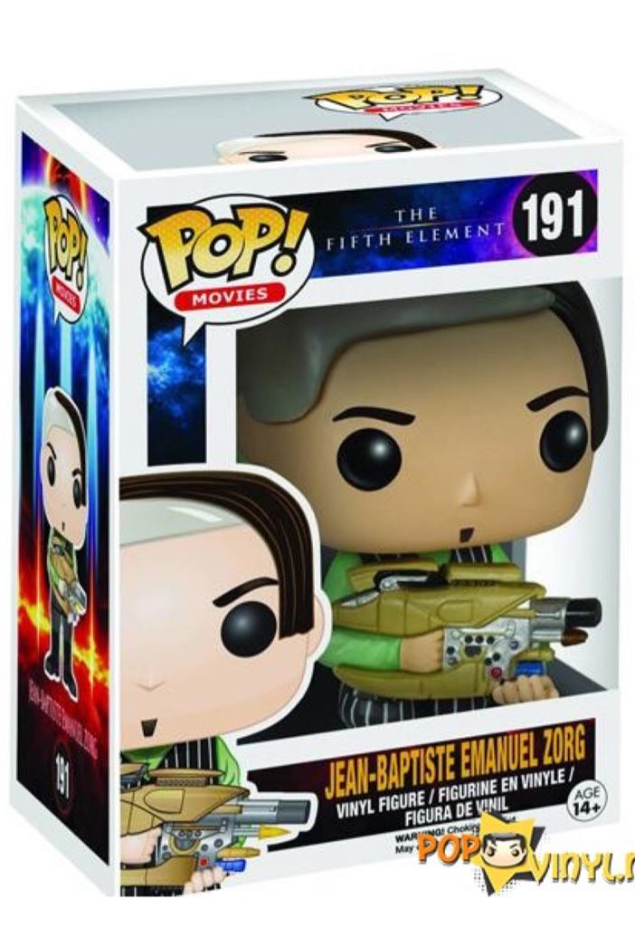 Jean-Baptiste Emanuel Zorg - The Fifth Element vinyl figure collectible [Barcode 849803052188] - Main Image 2