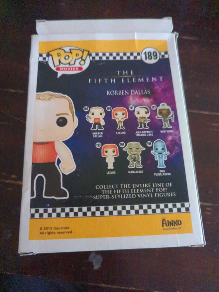 Korben Dallas - The Fifth Element vinyl figure collectible [Barcode 849803052171] - Main Image 3