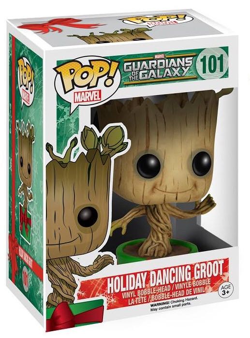 Holiday Dancing Groot - Guardians of the Galaxy vinyl figure collectible - Main Image 2