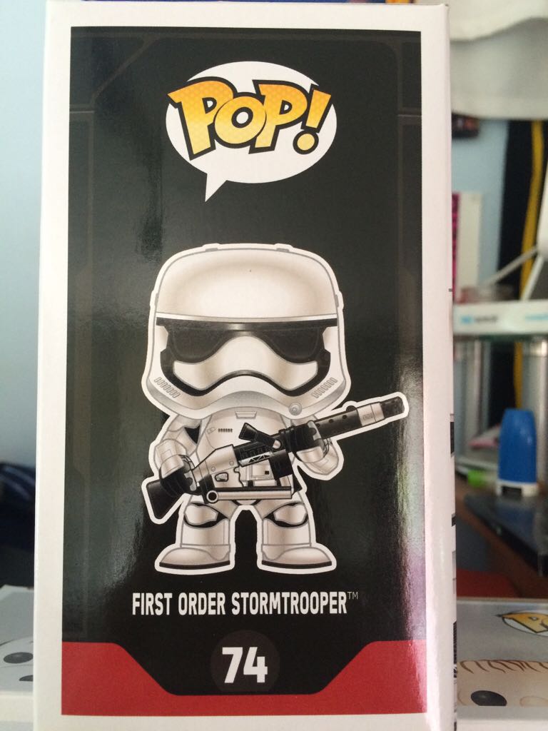 First Order Stormtrooper - Star Wars vinyl figure collectible [Barcode 849803062255] - Main Image 2