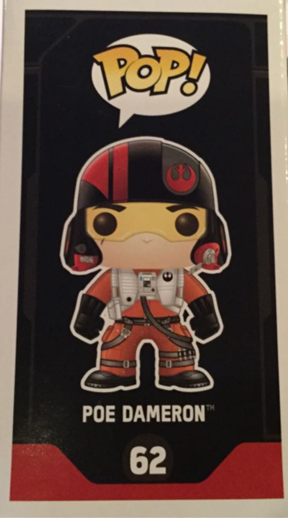 Poe Dameron - Star Wars vinyl figure collectible [Barcode 849803062224] - Main Image 2