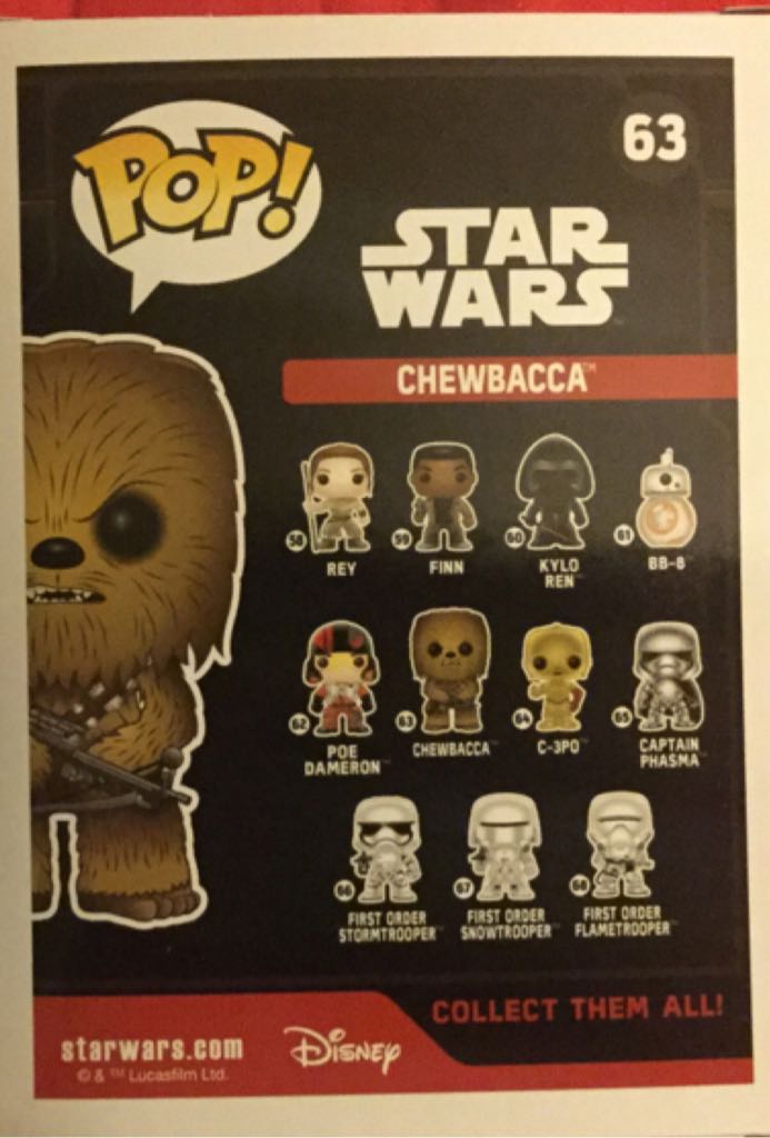 Chewbacca - Star Wars vinyl figure collectible - Main Image 2