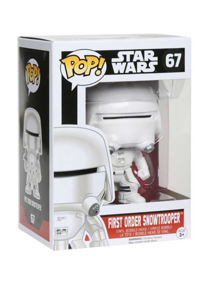 First Order Snowtrooper - Star Wars vinyl figure collectible - Main Image 3