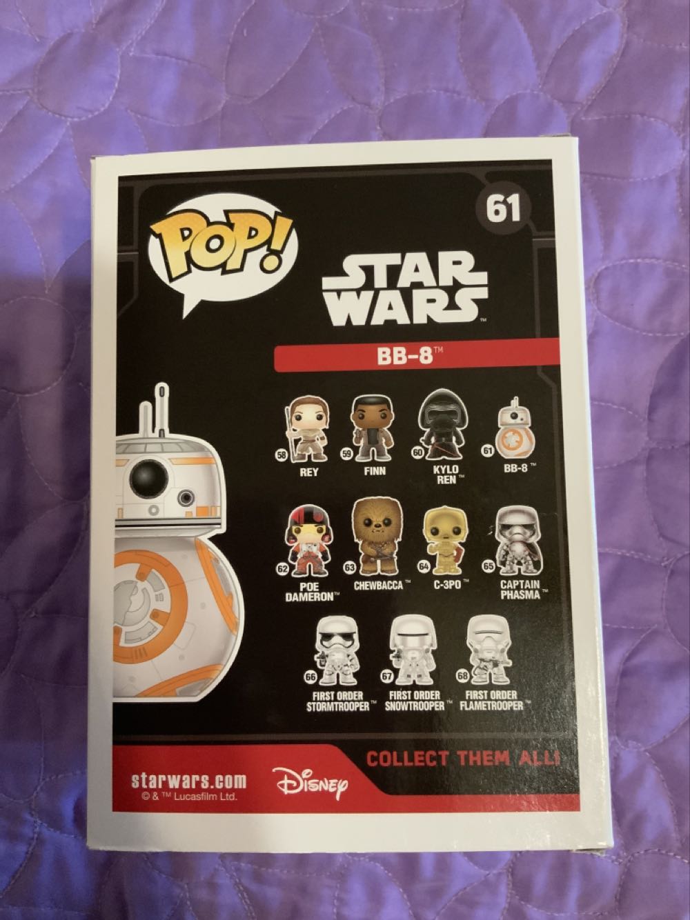 BB-8 - Star Wars vinyl figure collectible [Barcode 849803062187] - Main Image 3