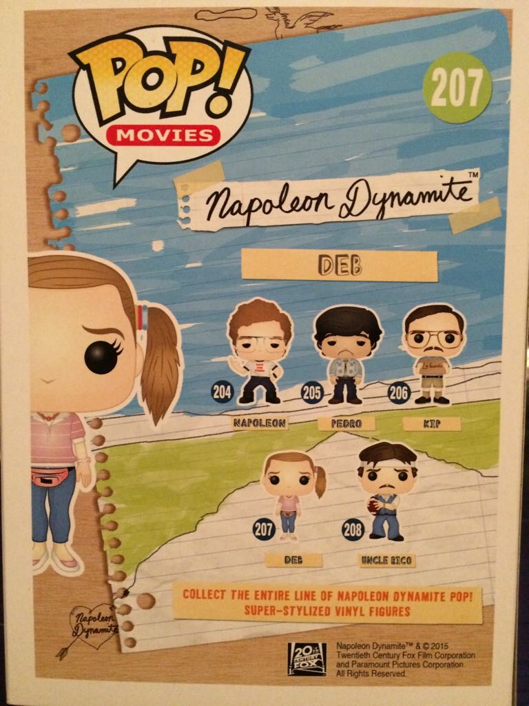 Deb - Napolean Dynamite vinyl figure collectible - Main Image 2
