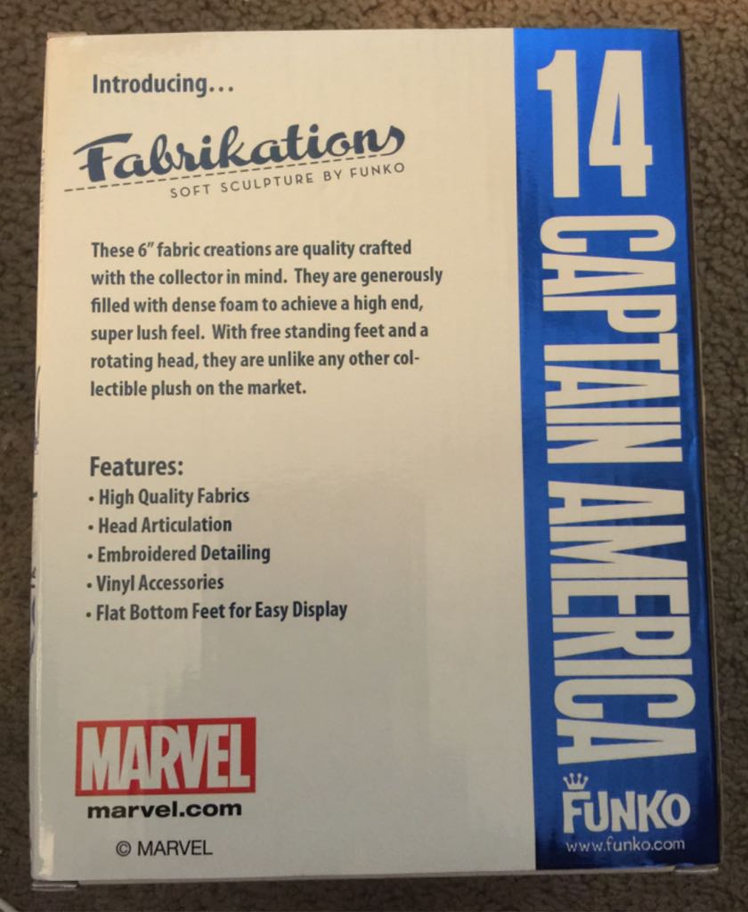 Captain America 14 - The Avengers vinyl figure collectible [Barcode 849803050764] - Main Image 2