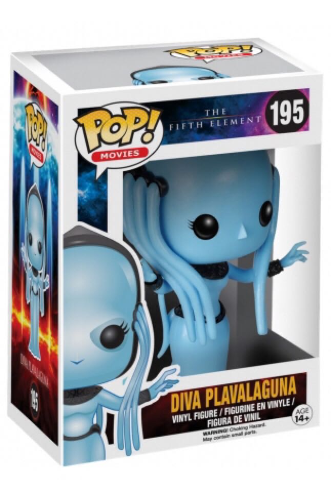Diva Plavalaguna - The Fifth Element vinyl figure collectible [Barcode 849803052225] - Main Image 2