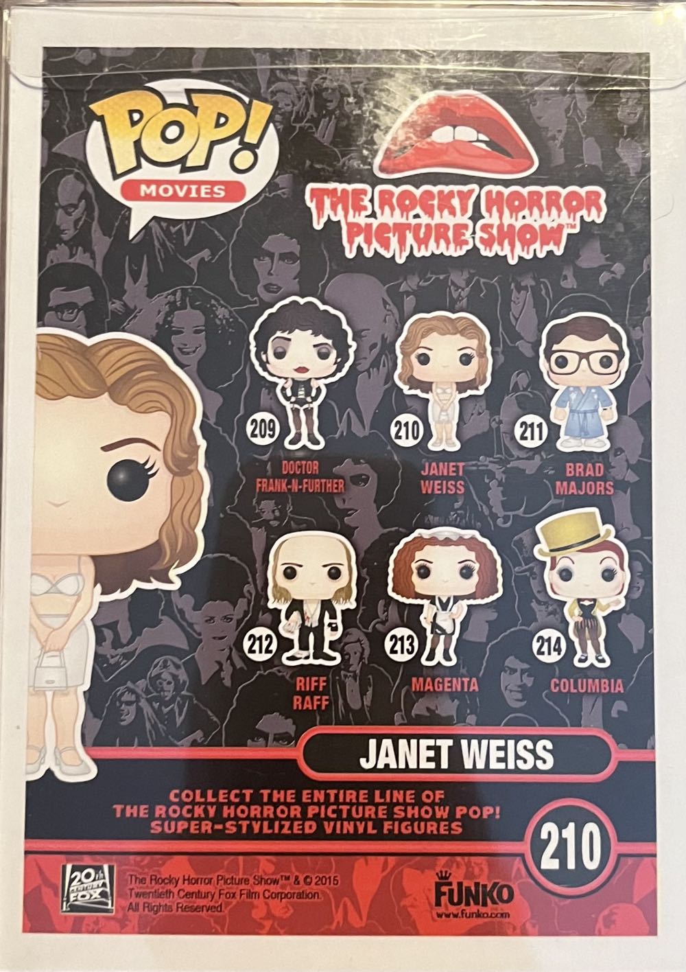 Janet Weiss - The Rocky Horror Picture Show vinyl figure collectible [Barcode 849803051600] - Main Image 4