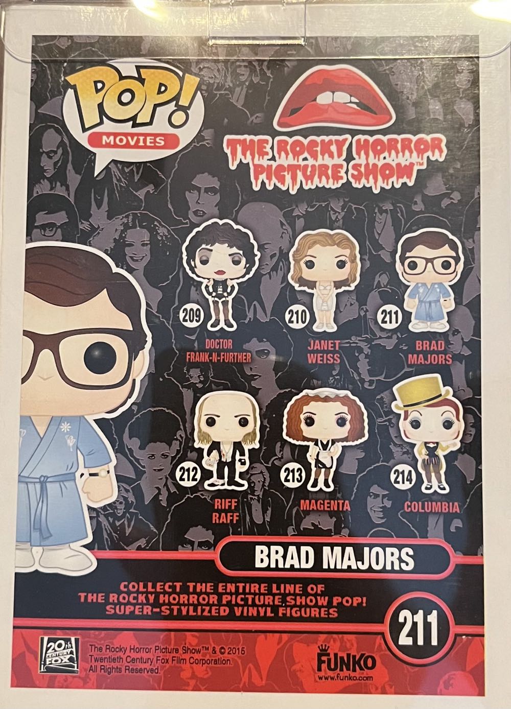 Brad Majors - The Rocky Horror Picture Show vinyl figure collectible [Barcode 849803051594] - Main Image 4
