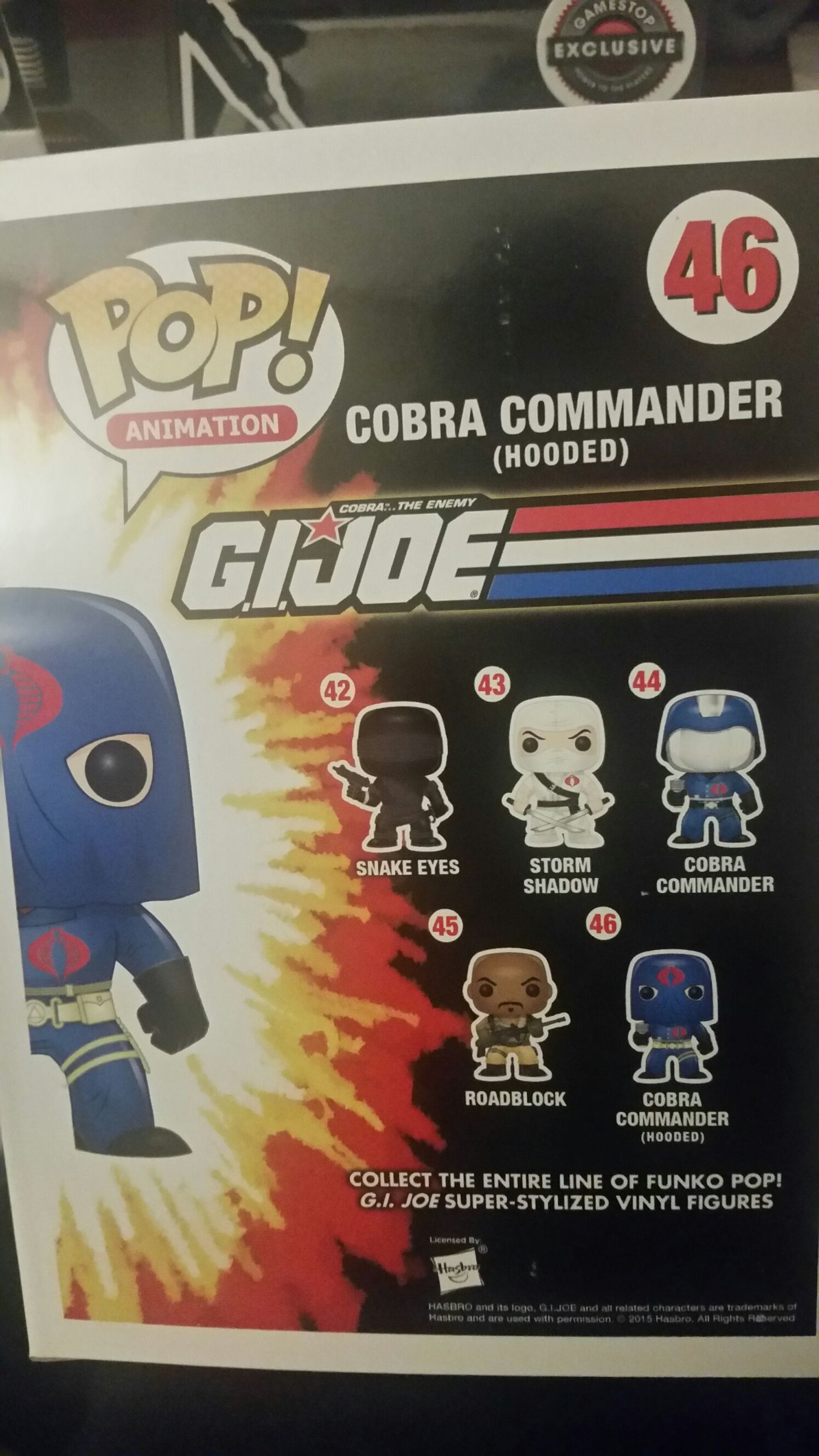 Cobra Commander - G.I. Joe vinyl figure collectible [Barcode 849803061388] - Main Image 2