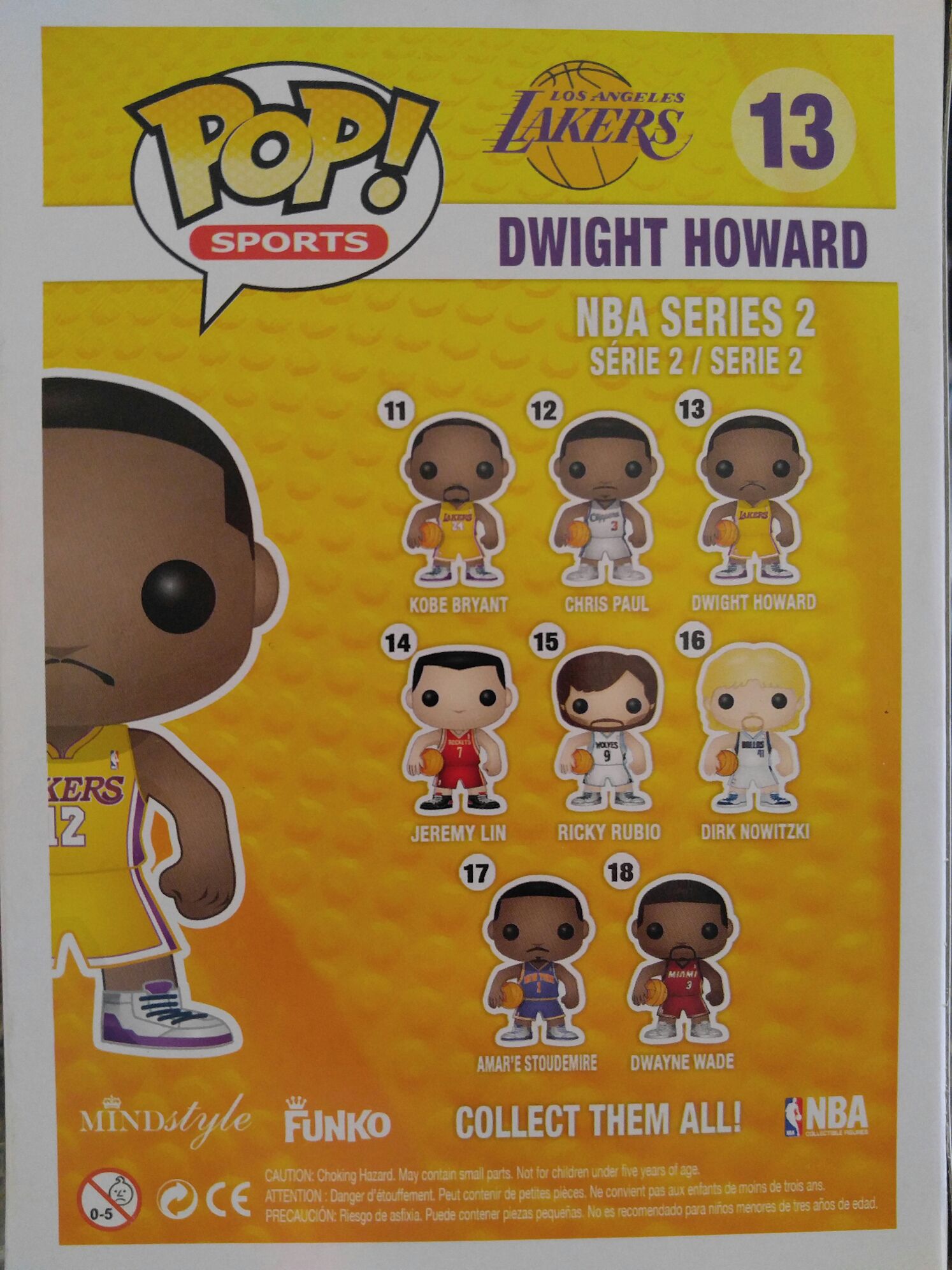 Dwight Howard - NBA vinyl figure collectible [Barcode 830395032412] - Main Image 2