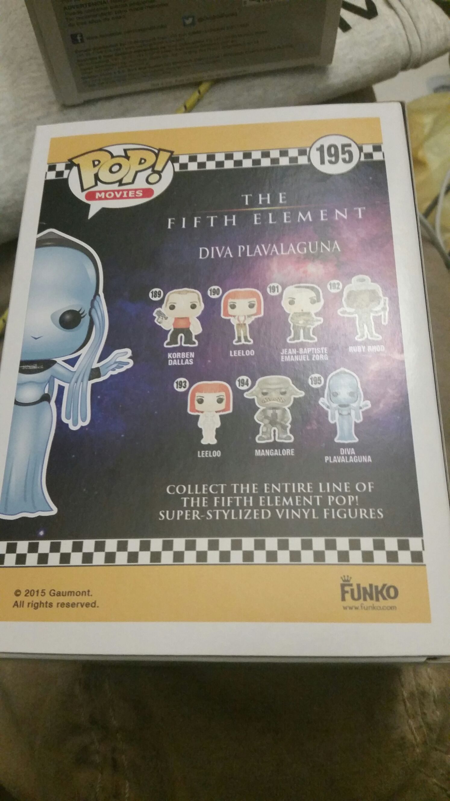 Diva Plavalaguna - The Fifth Element vinyl figure collectible [Barcode 5876804052225] - Main Image 2