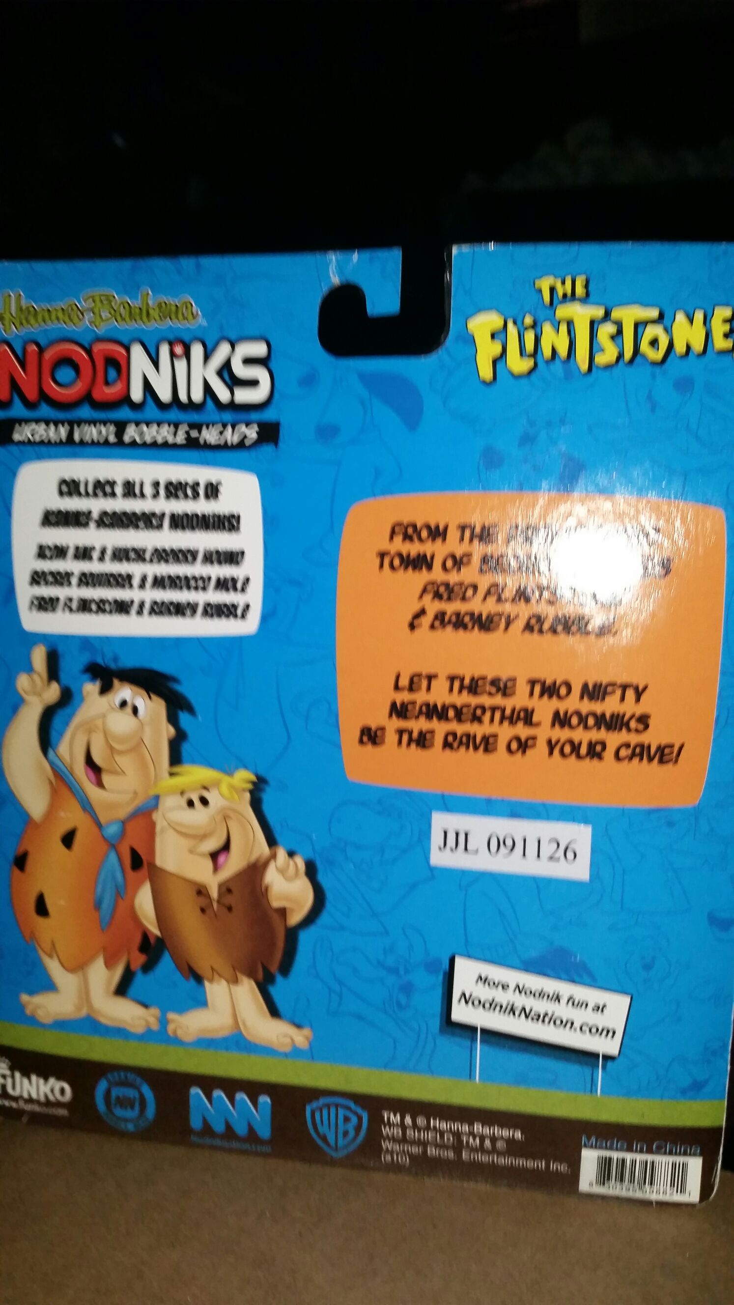 Fred Flintstone & Barney Rubble - Hanna-Barbera vinyl figure collectible [Barcode 830395098821] - Main Image 2