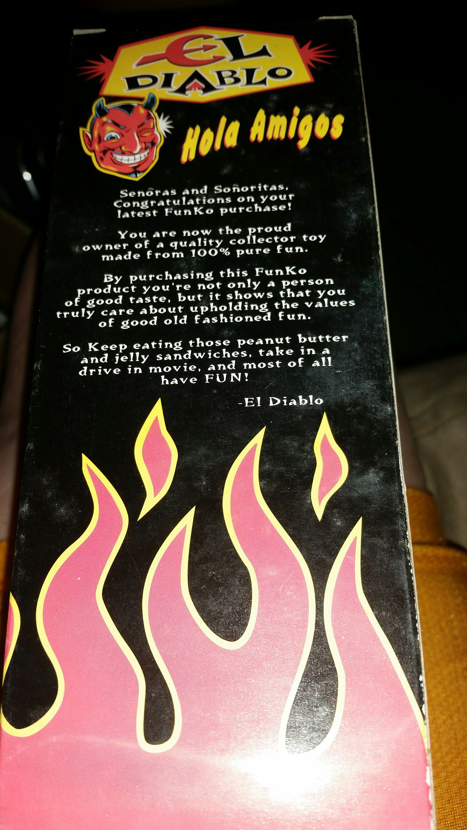 El Diablo  vinyl figure collectible - Main Image 2