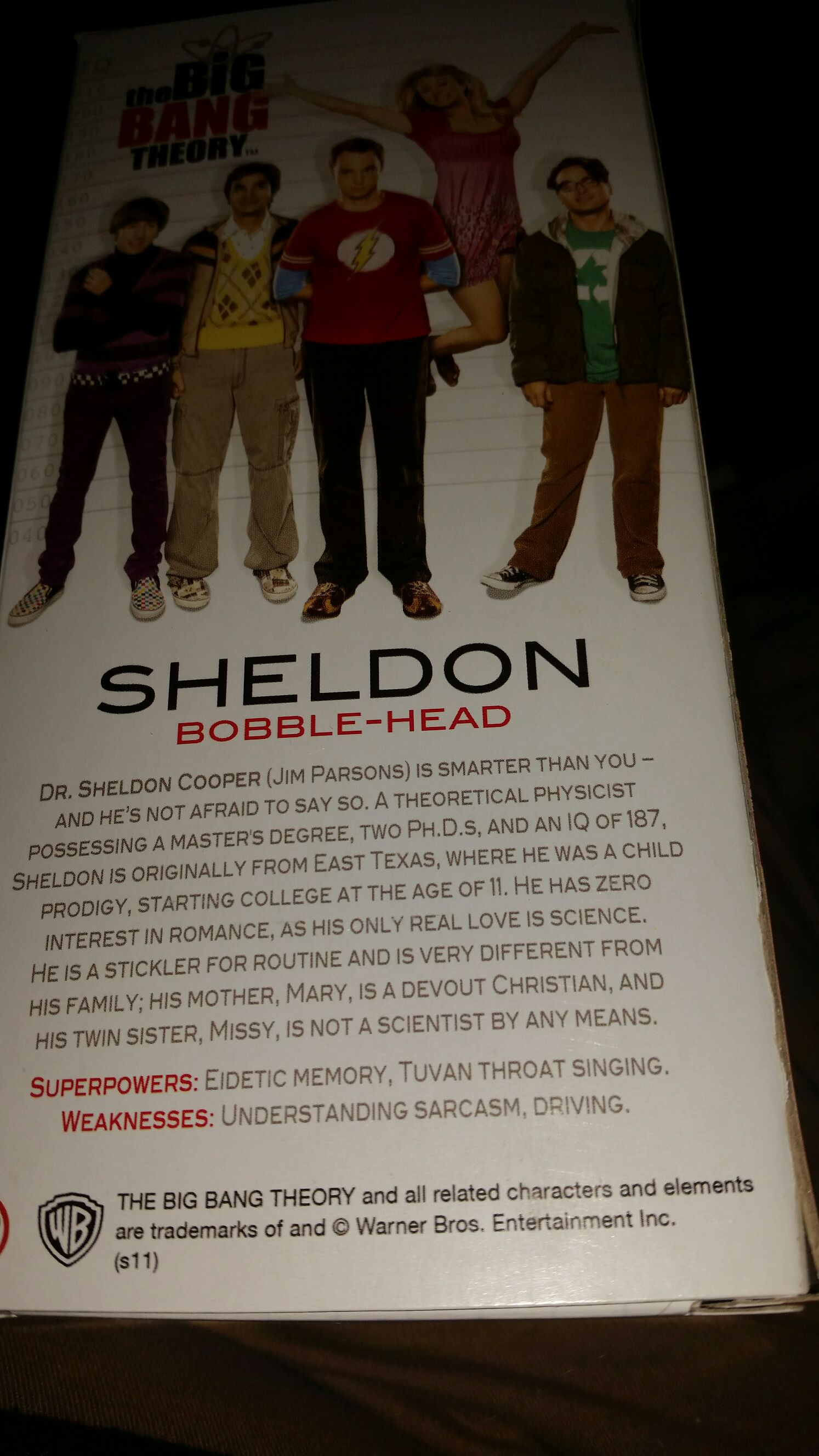 Big Bang Theory - Sheldon Spock - The Big Bang Theory vinyl figure collectible [Barcode 830395025353] - Main Image 2