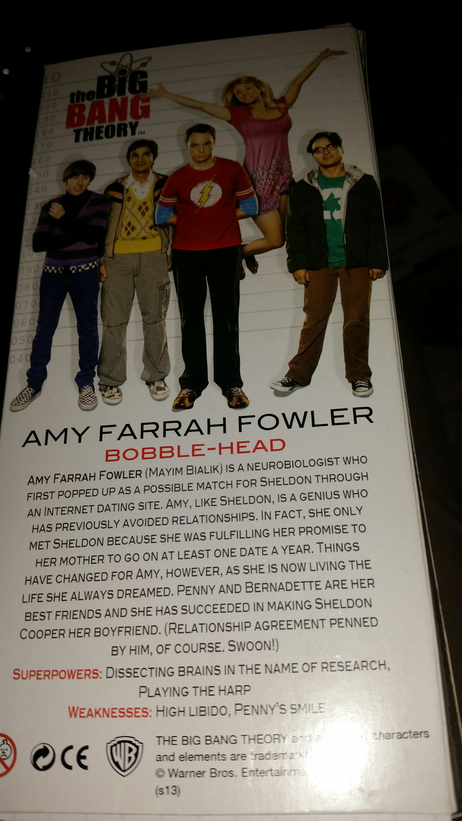 Big Bang Theory-Amy - The Big Bang Theory vinyl figure collectible [Barcode 830395031699] - Main Image 2