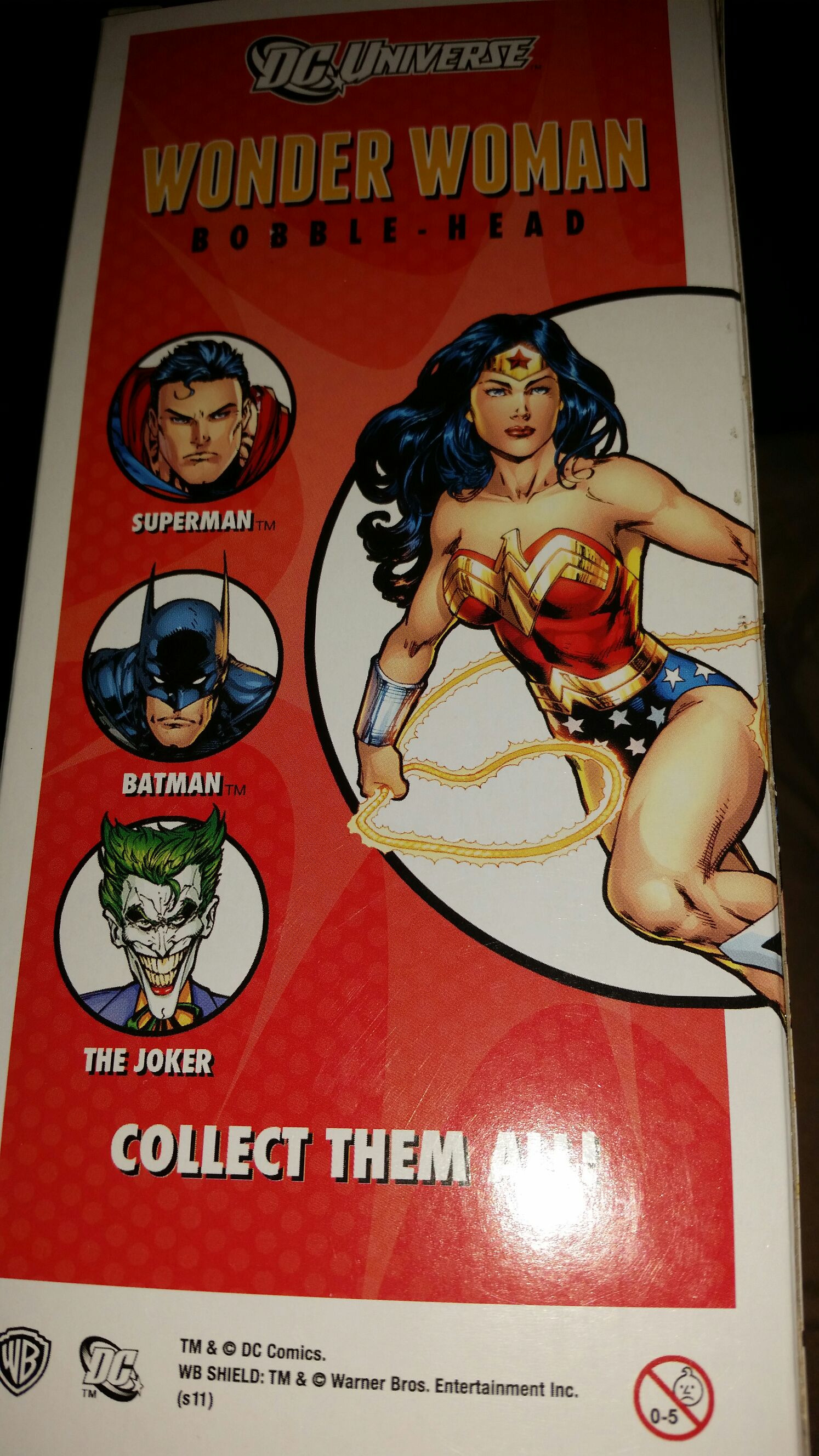 Wacky Wobbler: Wonder Woman - DC Universe vinyl figure collectible [Barcode 830395024790] - Main Image 2