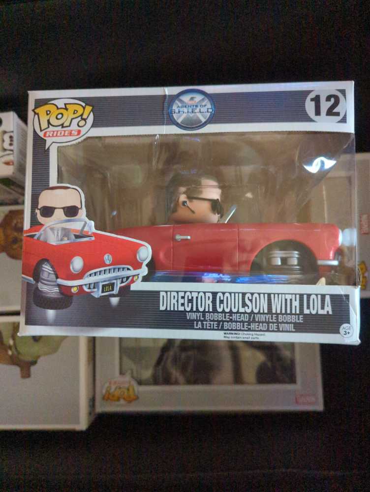 Director Coulson with Lola - Marvel’s Agents of SHIELD vinyl figure collectible [Barcode 849803063283] - Main Image 3