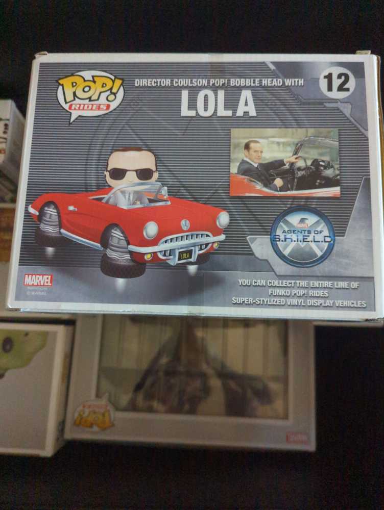 Director Coulson with Lola - Marvel’s Agents of SHIELD vinyl figure collectible [Barcode 849803063283] - Main Image 4