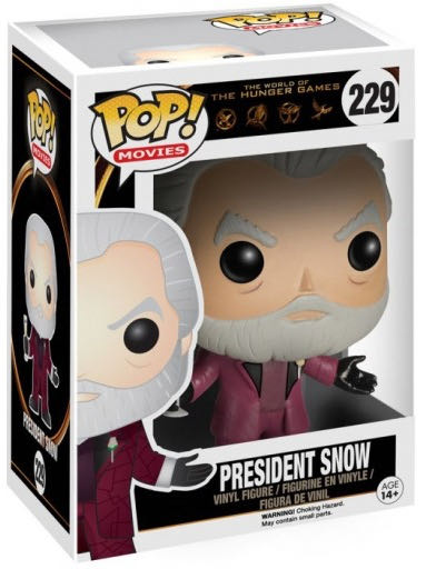 President Snow - The Hunger Games vinyl figure collectible [Barcode 849803061883] - Main Image 3