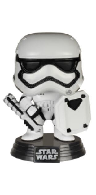 First Order Stormtrooper (Riot Gear) - Star Wars vinyl figure collectible - Main Image 2
