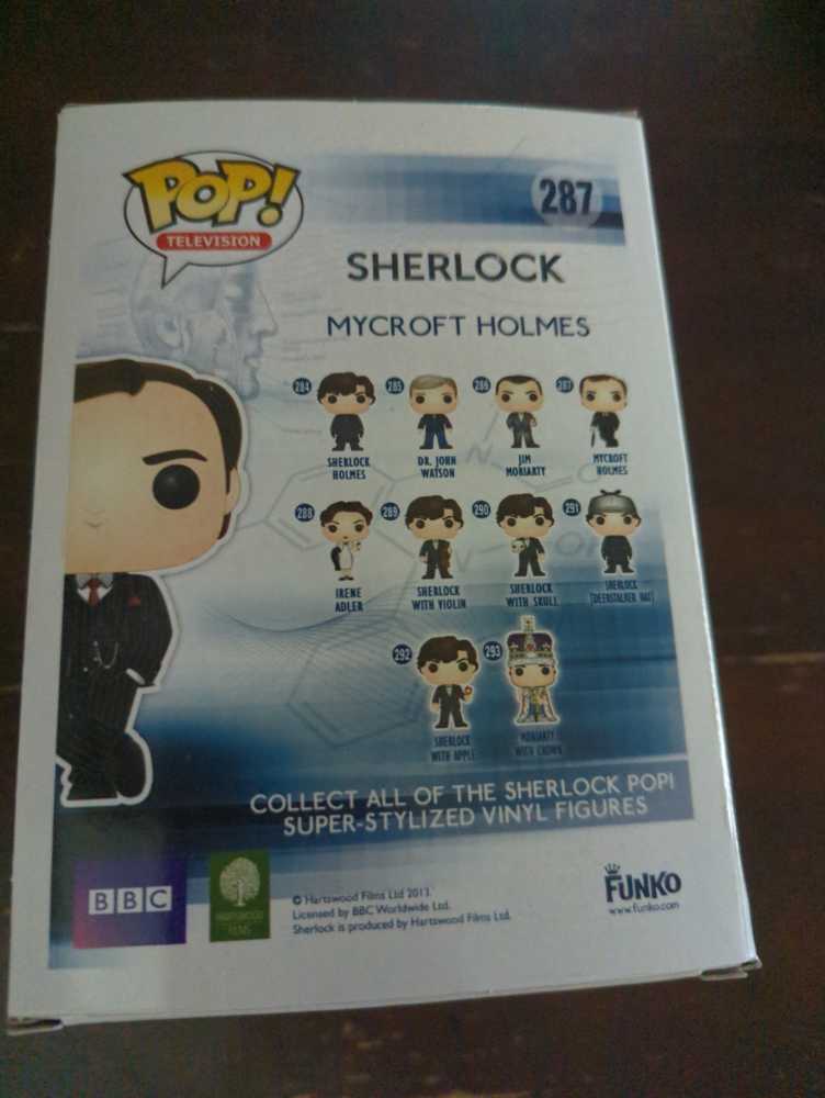 Mycroft Holmes - Sherlock vinyl figure collectible [Barcode 849803060534] - Main Image 3